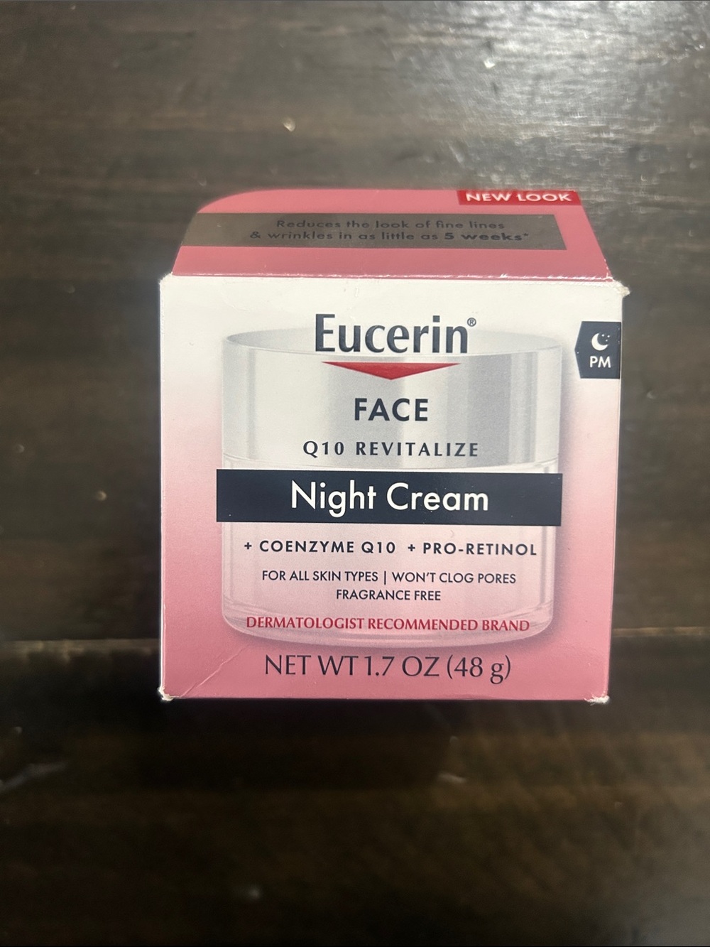 Face Q10 Revitalize Night Cream - Pink